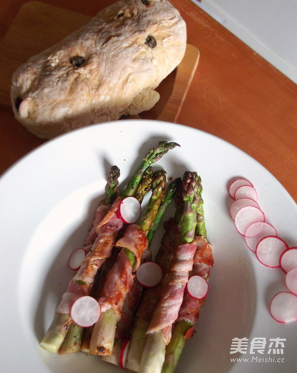 Bacon Wrapped Spring Asparagus recipe