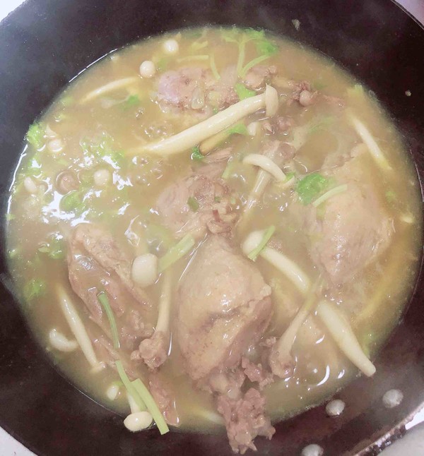 Curry Duck Leg Noodle recipe