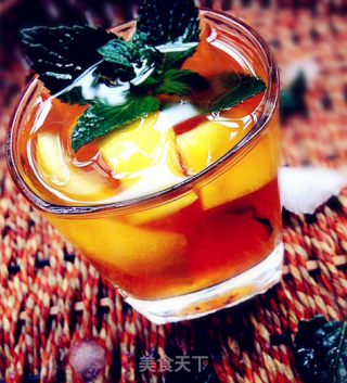 Mint Ice Lemon Black Tea recipe