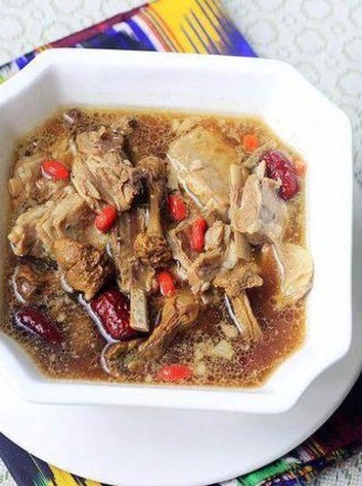 Agaricus Blazei Lamb Stew