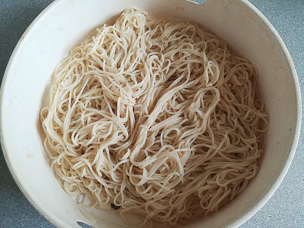 Garlic Mustard Noodles recipe