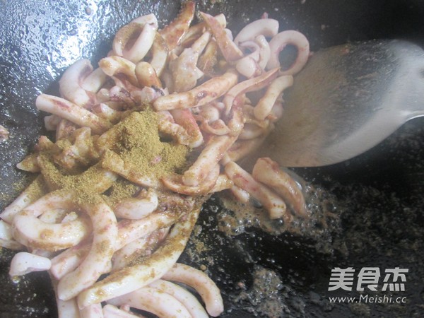 Cumin Squid recipe