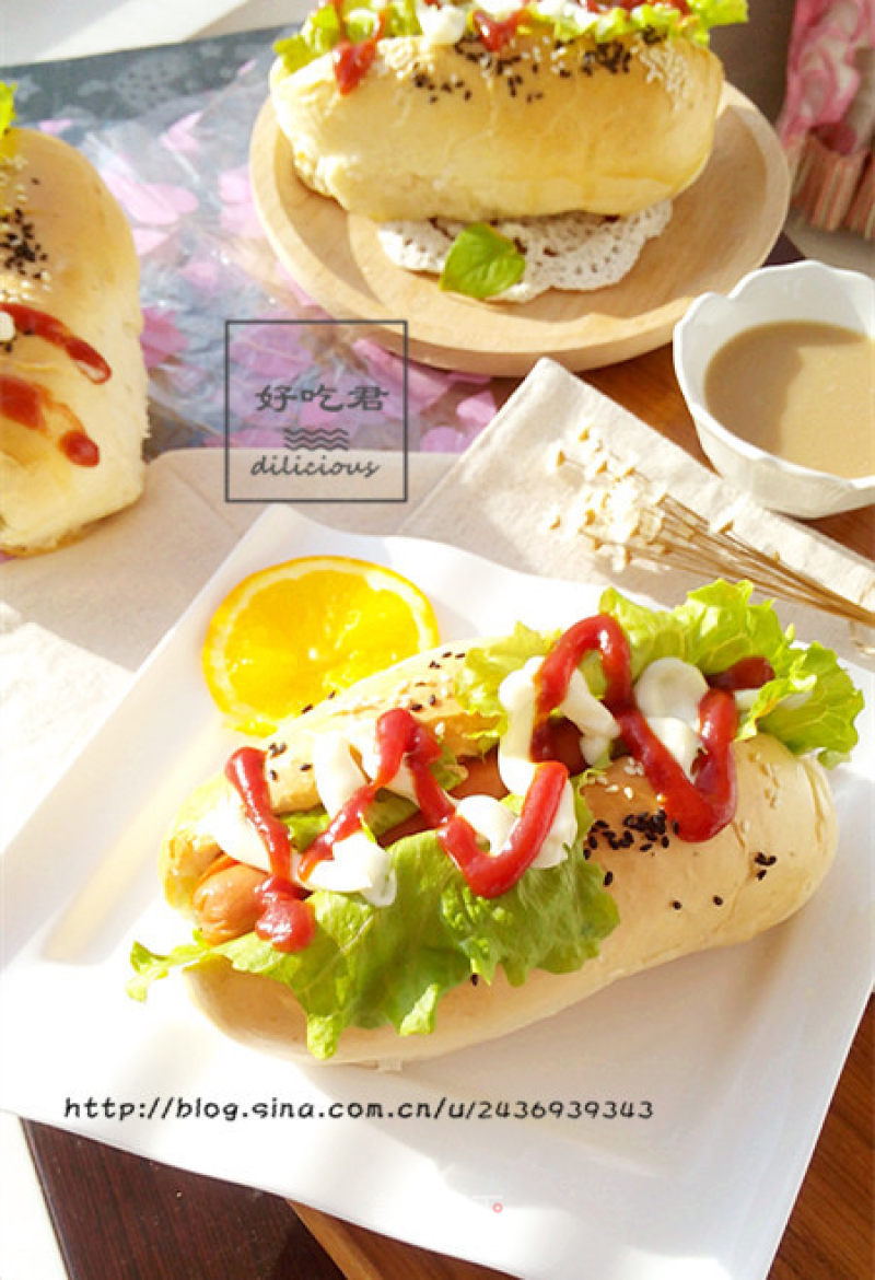 Sausage Hot Dog Bread recipe