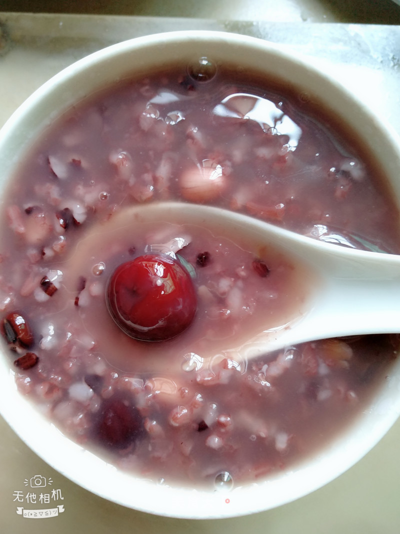 Black Rice and Red Bean Health Congee recipe