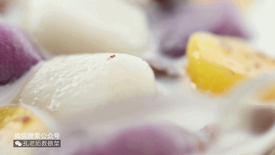 "fresh Taro Fairy" is Done at Home! ——three-color Taro Balls recipe