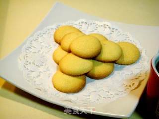 Vanilla Egg Yolk Shortbread Cookies recipe