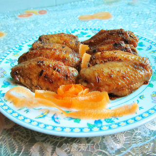 Fried Chicken Wings-barbecue Flavor recipe