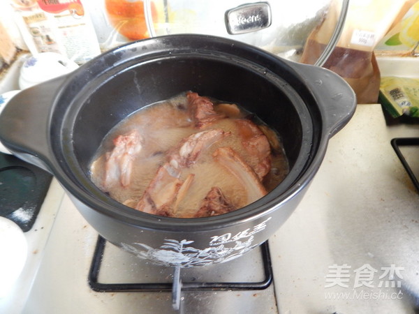 Stewed Ribs with Potato Vermicelli recipe