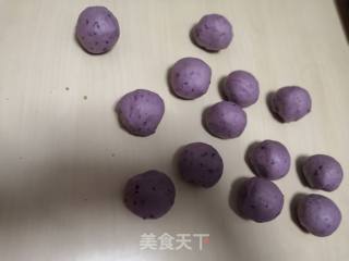 Taro Mashed Purple Potato Shortbread recipe