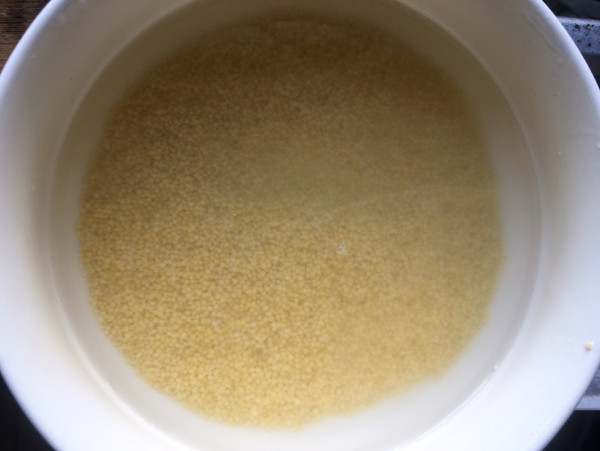 Millet Steamed Custard recipe