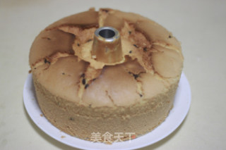 Chocolate Bean Chiffon Cake recipe