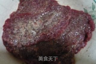 Fried Beef with Black Pepper recipe