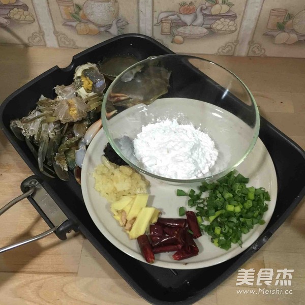 Fried Crab in Typhoon Shelter recipe