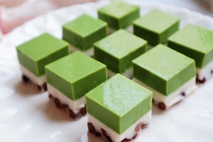 It Melts in Your Mouth❗️beautiful and Delicious Matcha Red Bean Milk Cake recipe
