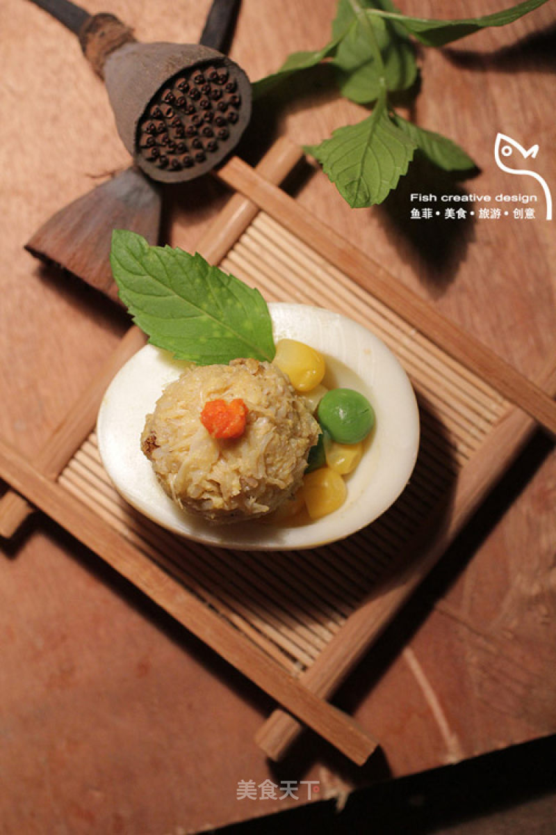 Yufei Special Lemon Vinegar Crab Balls recipe