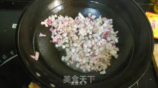 #金龙鱼稻米油# Fried Rice with Squid Mustard Sauce recipe