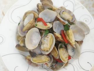 Stir-fried Clams recipe