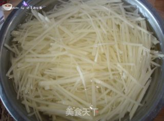 Fried Pork with Shredded Potatoes recipe