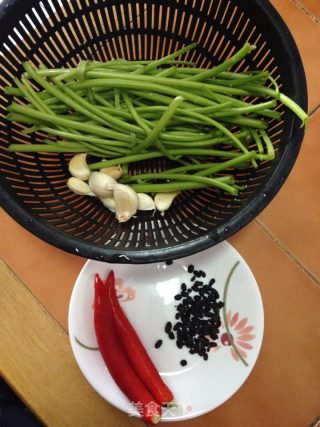 Tempeh Water Spinach recipe