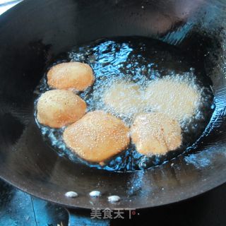 Sesame Sweet Potato Glutinous Rice Cake recipe