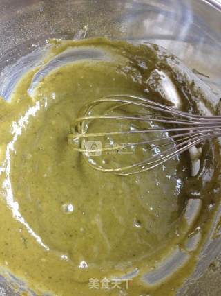 Candied Matcha Chiffon Cake recipe