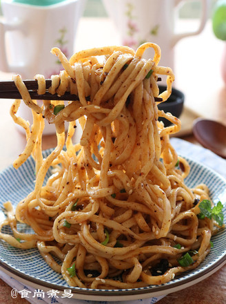 Shacha Flavor Noodles with Bean Sauce recipe