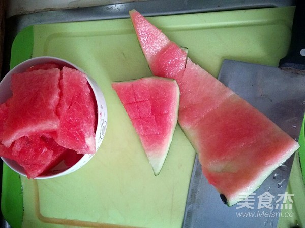 Cold Watermelon Peel recipe