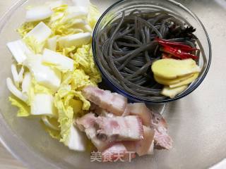 Braised Pork and Cabbage Vermicelli recipe