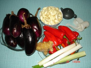 Garlic Eggplant recipe