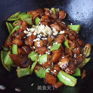 Stir-fried Eggplant with Sharp Pepper recipe