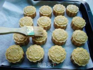 White Kidney Bean Mooncake recipe