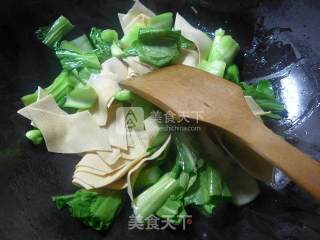 Thousand Pieces of Boiled Vegetable Core in Thick Soup recipe