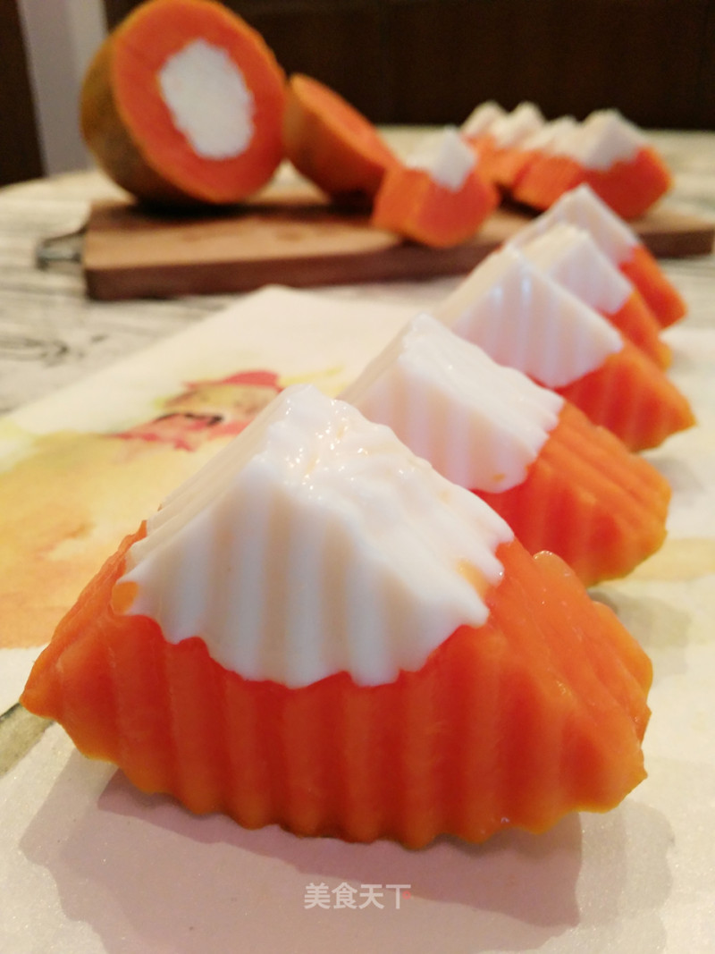 Papaya Milk Jelly recipe