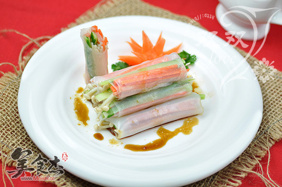 Colorful Crystal Roll recipe