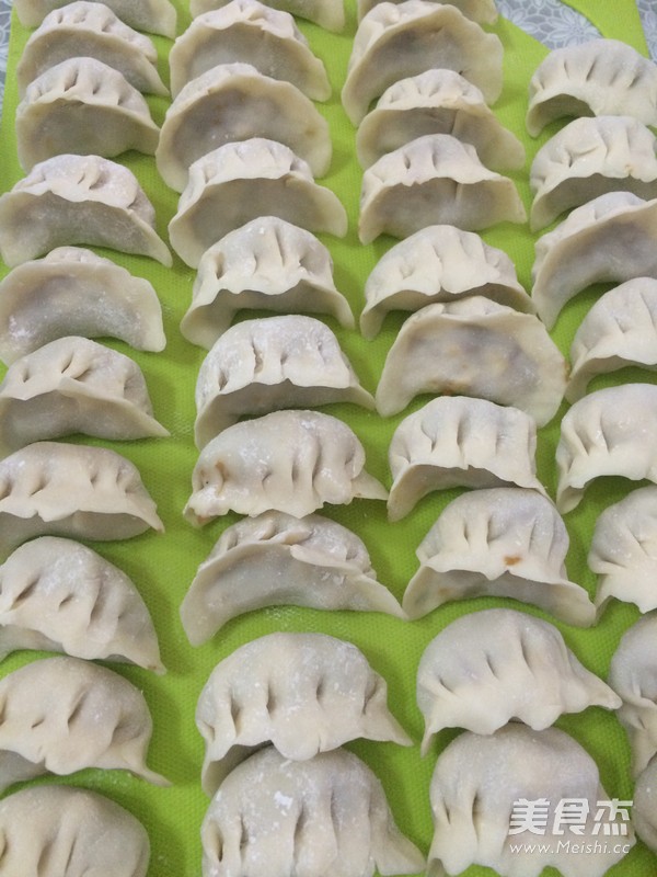 Meat and Vegetarian Double Dumplings recipe