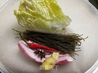 Braised Pork and Cabbage Vermicelli recipe