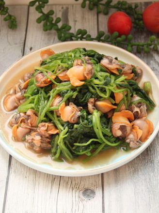 Spinach Mixed Clams