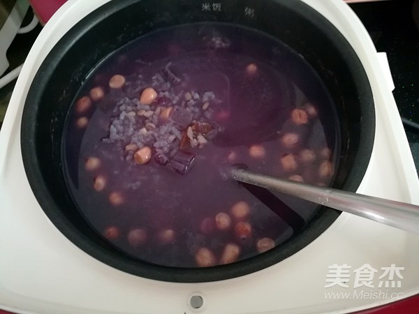 Purple Sweet Rice Porridge recipe