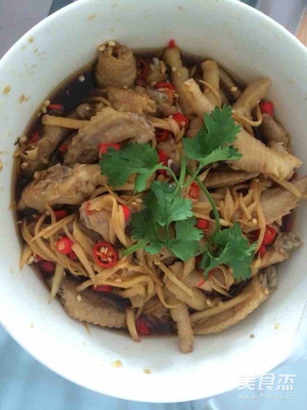 Cold Chicken Feet recipe