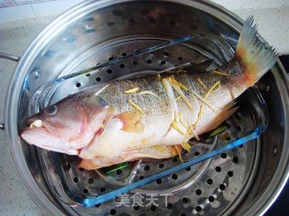 Steamed Sea Bass recipe