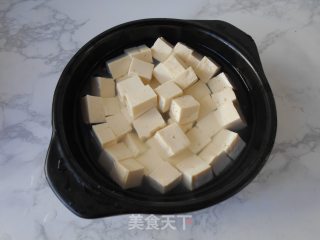 Mushroom Minced Pork Tofu Claypot recipe