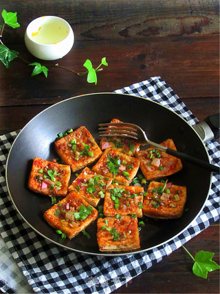 Garlic Stinky Tofu recipe