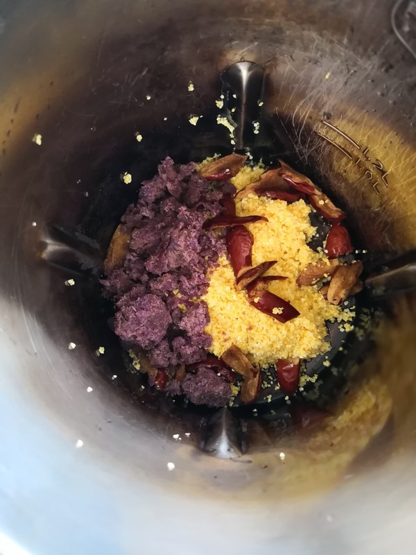 Purple Potato and Red Date Soup recipe