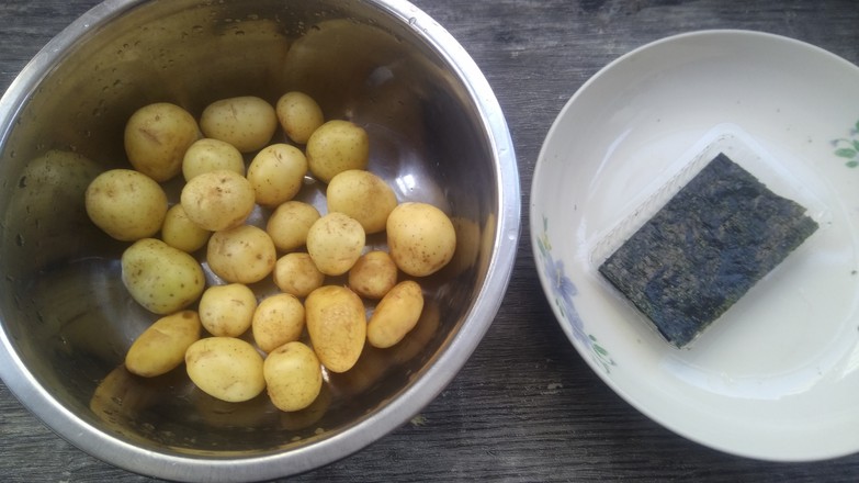 Dry Pot Seaweed Potatoes recipe