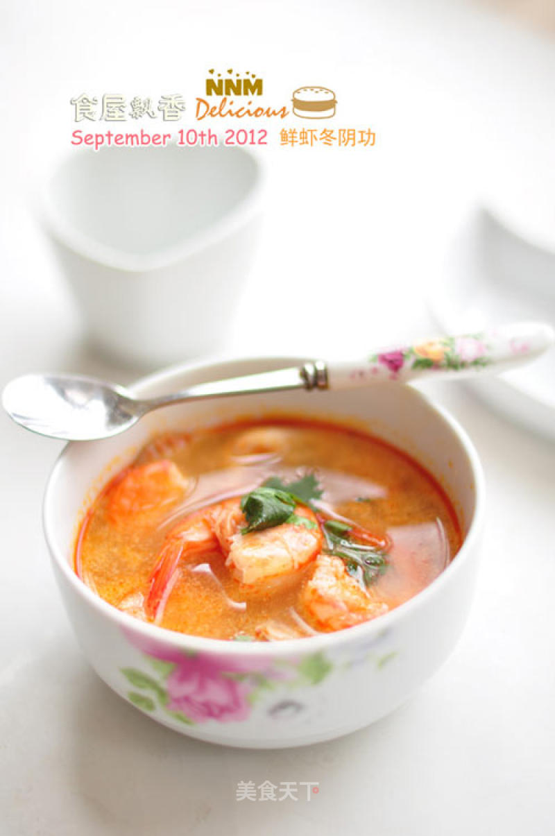Make Thai Food by Yourself-tom Yum Goong Soup with Shrimp recipe