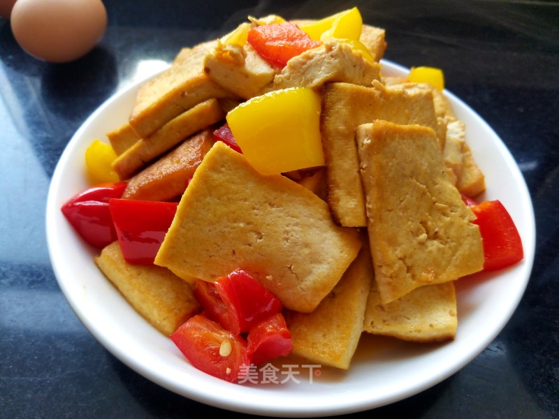 Tofu Roasted Bell Peppers recipe
