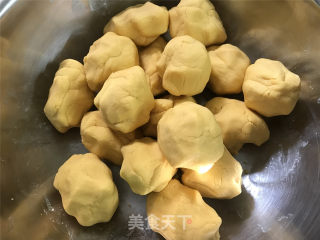 Pumpkin Glutinous Rice Balls recipe