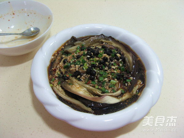 Shredded Eggplant with Cold Dressing recipe