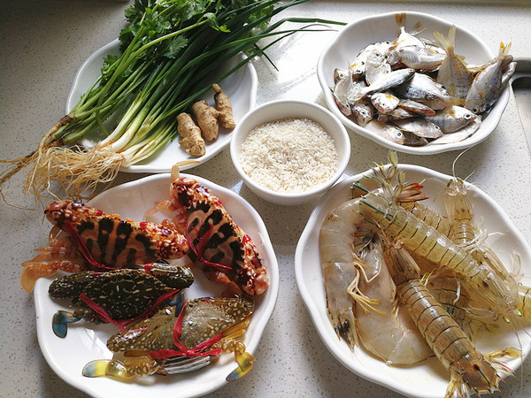 Assorted Seafood Porridge recipe