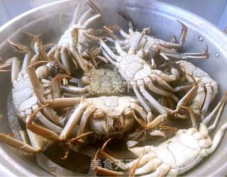 Steamed River Crab recipe